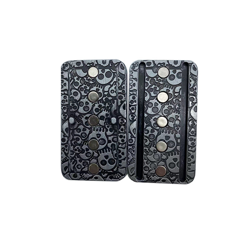 Skull Fingertip Slider — compact pocket-sized EDC fidget